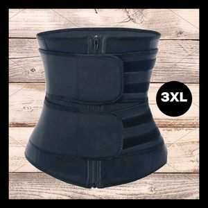 COPY - 3XL DOUBLE WAIST TRAINER CORSET BELT